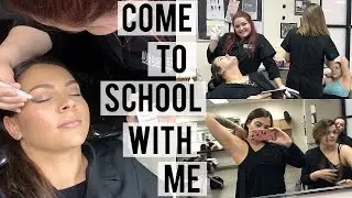 VLOG | Come To Cosmetology School With Me