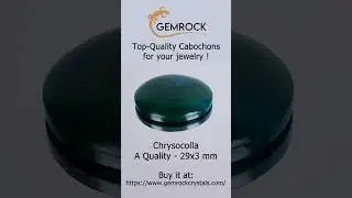 Chrysocolla Cabochon Ch-A-0009 #cabochon  #cabochonforjewelry  #cabochonsupplier  #cabochons