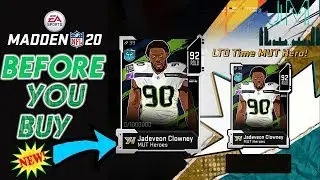 Before You Buy;Jadeveon Clowney Madden 20