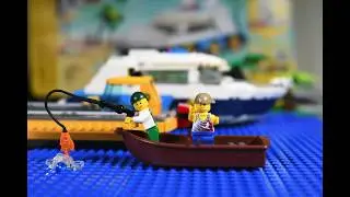Lego. Fishing gone wrong