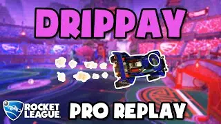 Drippay Pro Ranked 2v2 #1 - Rocket League Replays