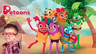 Petoons Party Walkthrough Gameplay Full HD | Player Frip2gameOrg