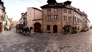 Stadtentdeckungen in VR 360 Video - Weinmarkt / Wei&szlig;gerbergasse