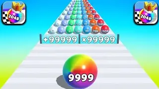 Canvas run, Number Lock, Ball Merge 2024...Top Tiktok gameplay Satisfying Mobile Games KCQAF
