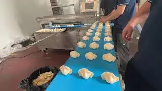 #dumplingmachine #shirmp dumpling #dimsum #自動餃子機 #蝦仁水餃