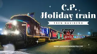 El TREN M&Aacute;GICO de CANAD&Aacute; 🎅  (Tren navide&ntilde;o) | Invierno en Montreal | Navidad en Canad&aacute; | Diciembre