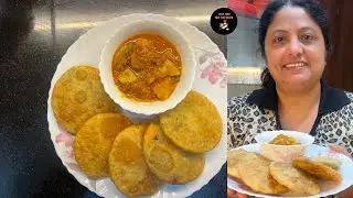 त्योहारों पर कुछ स्पेशल तो बनता है ... मटर कचौड़ी ....
