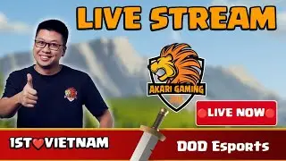 🔴[LIVE STREAM]🔴 1ST❤️VIETNAM VS DOD Esports | DOD | TH18 | Clash of Clans