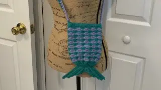 Tutorial a crochet: Bolso (Cartera) sirena