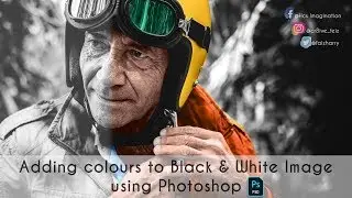 How to Colorizing black and white photo using Photoshop || Photoshop tutorial series