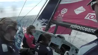 Volvo Ocean Race: onboard VO65 Team SCA