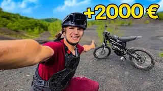 j'ai enfin amélioré ma deuxième moto électrique !
