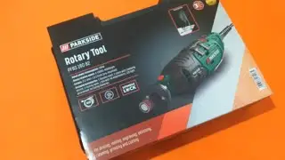 Unboxing and Reviewing Parkside Rotary Tool