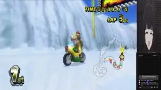 Maxxie streams retro tracks in Mario Kart Wii
