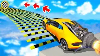 Testing Cars vs Speed Bumps in GTA 5!