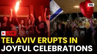 Tel Aviv Celebrations LIVE: Tel Aviv Erupts as Gaza Hostages Return Under Trump Deal | Hamas