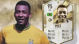 FIFA 23: 95 MID ICON PELE REVIEW - ICONIC AND LEGENDARY - FIFA 23 ULTIMATE TEAM