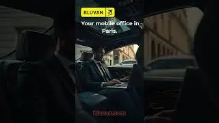 Upgrade Your Travel Experience | Luxury Chauffeur Rides in Paris &ndash; Bluvan #airportshuttle  #luxury