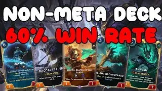 HIDDEN GEM A Non-Meta Deck piloted by APAC Seasonals Champion - Nasus Thresh | Legends of Runeterra