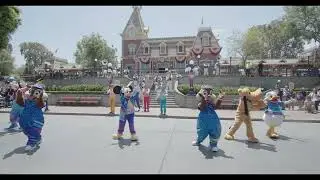 Disneyland 70th Ann. Celebration- Celebrate Happy, w/ The Disneyland Band & Dapper Dans, 5-16-25, 4K