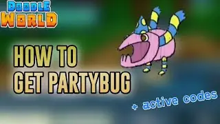 How to get PartyBug for free!!! Roblox Doodle World