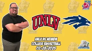 UNLV vs Nevada 2/28/25 Free College Basketball Picks and Predictions | NCAAB Pick
