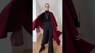 Farbe Bordeaux kombinieren: elegante Ton-in-Ton Looks & Styling-Ideen