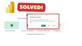 Как подключить Power BI к базе данных MySQL | Проблема решена!