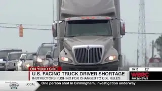 U.S. facing truck driver shortage