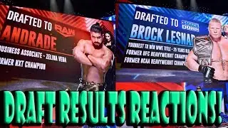 REACTION 2019 WWE  Draft Part 2 Results Monday Night Raw