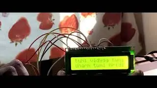 VandeMateram on LCD using Arduino