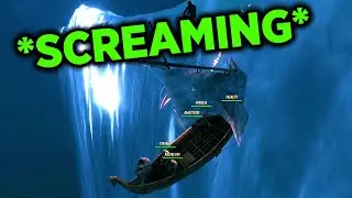 When idiots sail off the edge of the world in Valheim