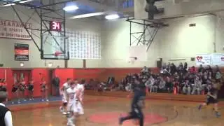 H frank carey basketball game vs. NHP