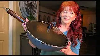 Armorbear Carbon Steel Wok &mdash; Pre-Seasoned, Nitrided Flat-Bottom Wok Pan (Doesn&rsquo;t Stick!) 🔥