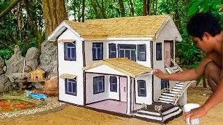 Dream Model House - How To Make a Beautiful Model House  Brick House Compilation ( Full Video )