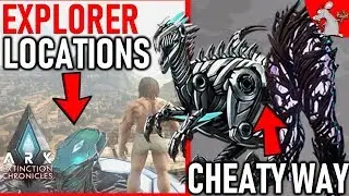 ARK TEK RAPTOR CHEAT! - Free with PS Plus - EXTINCTION CHRONICLES EXPLORER NOTE LOCATIONS AND MORE