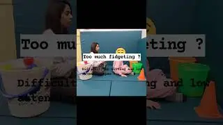 Help with Fidgeting & Low Attention Span! Core Stability Activity for Kids | Connecting Dots CDC