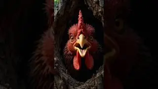 Baby Chicks Save Their Dad| Emotional Jungle Story 🐓🐤 #Viralshorts #Ai #shorts #chicks