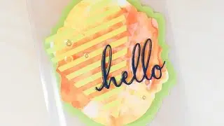 Satur-Yay!  Acetate Cards