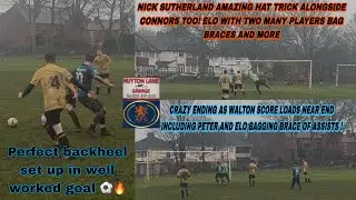 Huyton lane 0-9 AFC Walton matchday vlog *Walton Stun the Lane as Mal Reign continues to shine!*