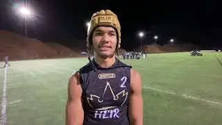 Emeka Egbuka of the Tampa Bay Bucs in High School 