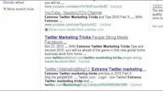 Twitter Marketing Tricks & PeopleString