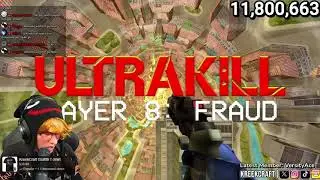 kreekcraft's reaction to the ULTRAKILL FRAUD/LAYER 8 trailer
