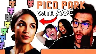 PICO PARK WITH AOC | Ft Valkyrae, Pokimane, QuarterJade, Corpse, BotezLive, & Disguised Toast