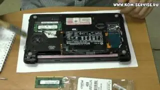 Как поменять модуль памяти на нетбуке HP MINI 210.  Неудачная попытка