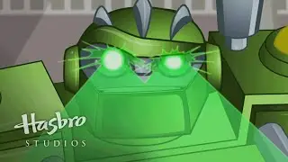 Transformers: Rescue Bots - Boulder Dinossauro | Transformers Official