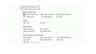 Identification of Check box in Image or in PDF