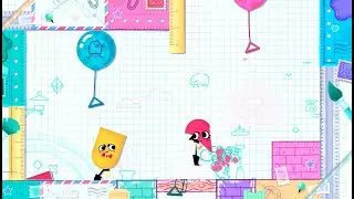Snipperclips: Cut It Out, Together! World Mode Nintendo Switch 2 player 60fps