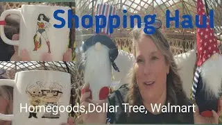 Shopping Haul (New Rae Dunn,New Dollar Tree & Walmart Finds)