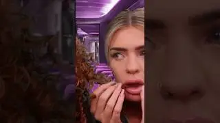 ASMR Girl on the School Bus EATS your Hair😳🚌 #asmr #asmreating #asmrsounds
